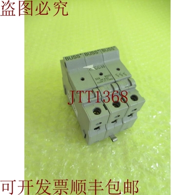 原装供应BUSSMANN CHCC3I 熔断器支架 30A 600V _  1392