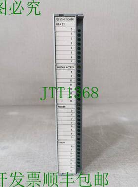 原装供应UBA32 SCHLEICHER UBA 32/2A D 31409245 数字输出模块 3