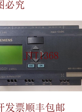 原装供应标志！24RCL 6ED1 053-1HB00-0BA2模块12 DC合8继电器 数