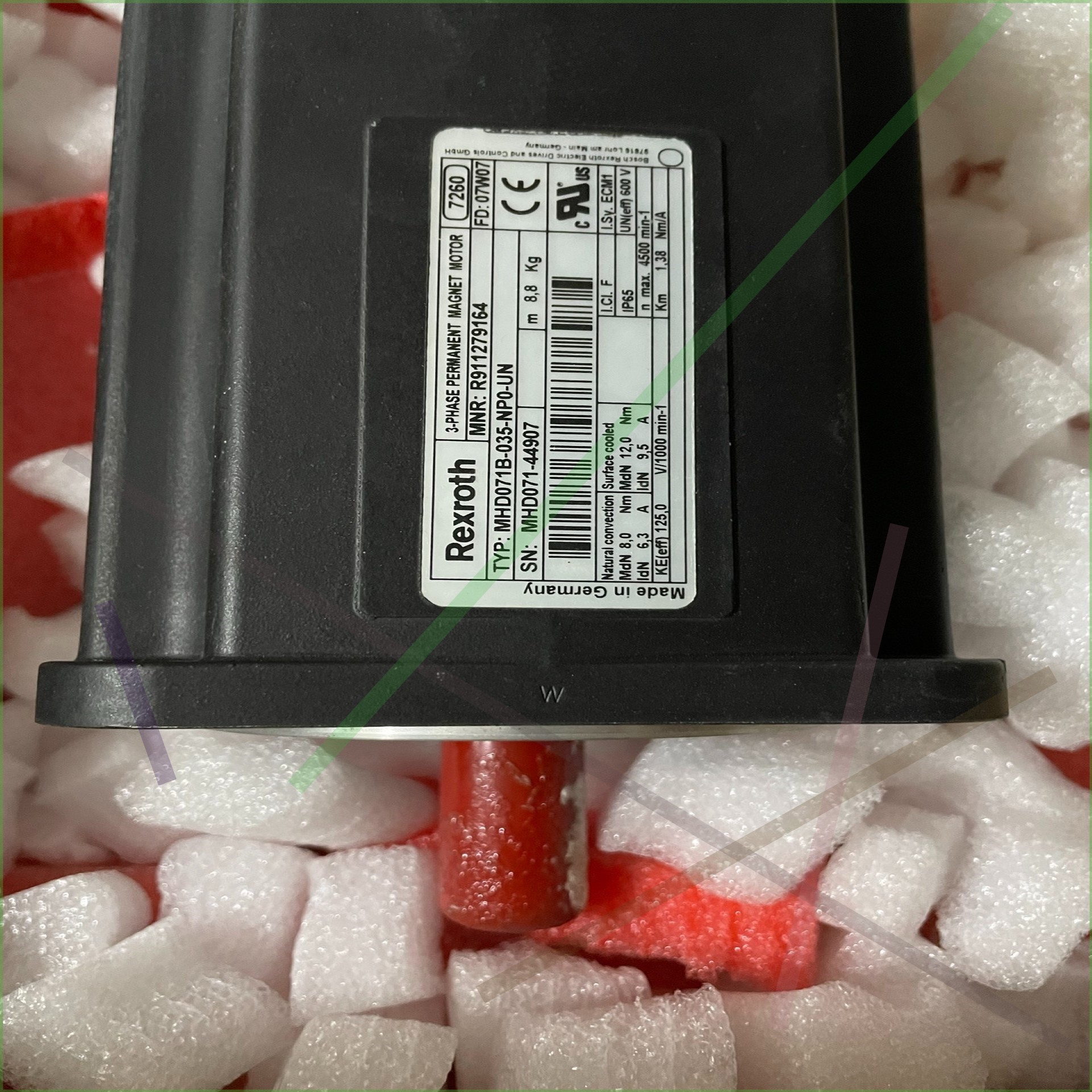 力士乐伺服电机 MHD071B-035-NP0-UN