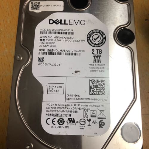DELL 2TB SATA 企业级服务器硬盘 台式机电脑硬盘
