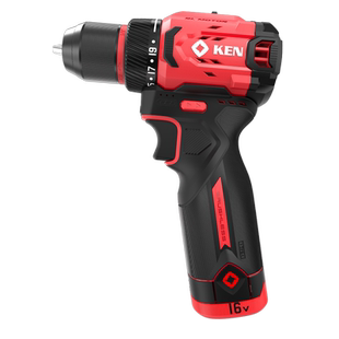 ken锐奇16V手电钻小钢炮专业级电钻无刷锂电手枪钻7316X充电钻