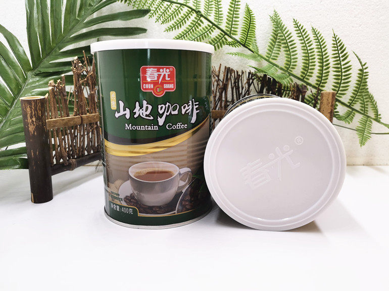 春光兴隆山地咖啡400gx2罐装海南兴隆特产食品三合一 速溶冲饮粉