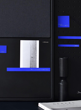 oroliving原创克莱因蓝色冰箱贴装饰北欧ins个性创意洞洞板吸磁贴