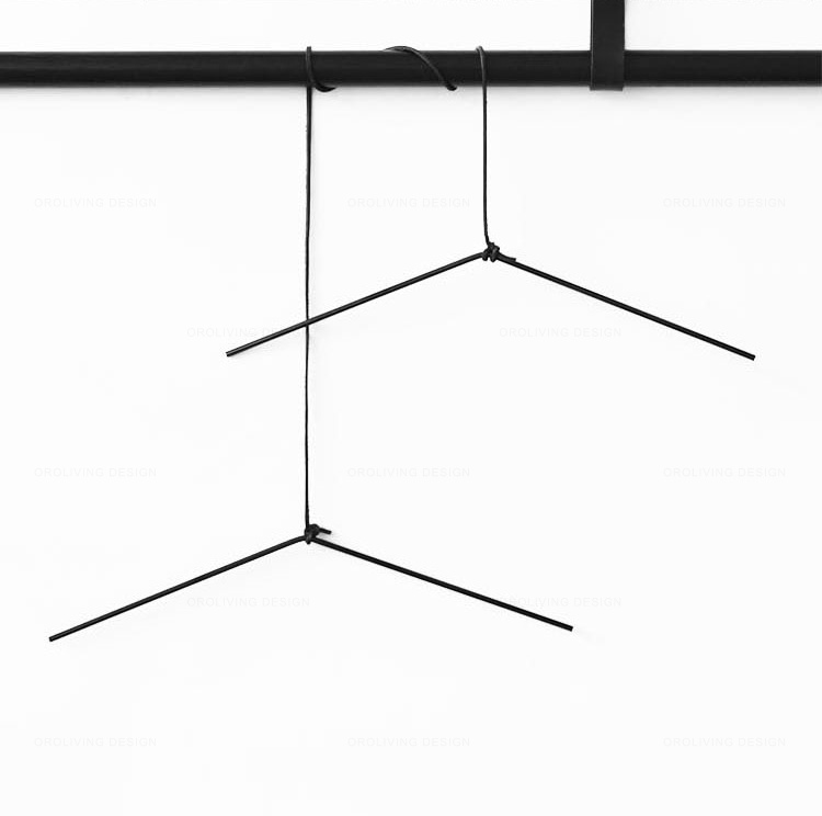 oroliving创意无痕三角形挂衣架