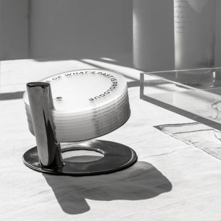 oroliving原创亚克力杯垫咖啡茶托隔热垫套装 圆形茶垫节日送礼