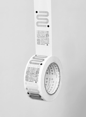 oroliving原创封胶带北欧风封箱带快递包装打包贴纸装饰大卷胶布