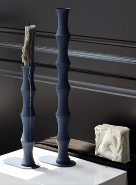 oroliving原创蜡烛台氛围感西餐现代简约金属铁艺摆件ins家居饰品