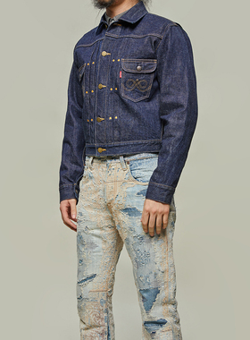 捭和（BAI-HE DENIM）咒 2代夹克 披头士 列侬 预编程R3 赤耳牛仔
