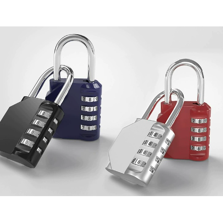 密码锁挂锁家用门锁学生宿舍柜子锁储物柜行李箱锁小型住校带钥匙