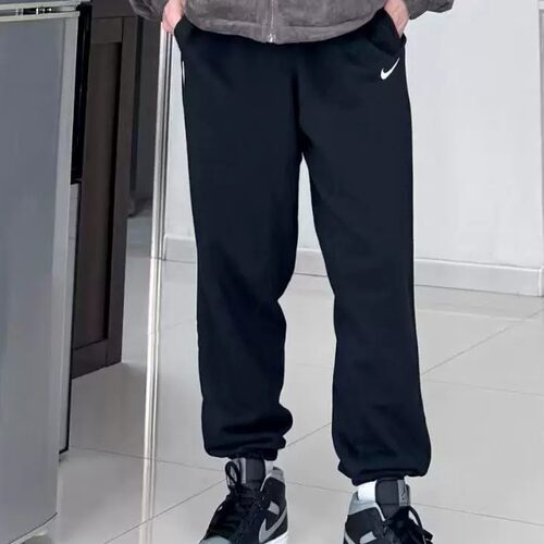Nike耐克男纯色百搭梭织休闲裤