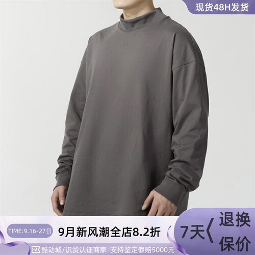 Adidas/阿迪达斯男高领长袖T恤衫