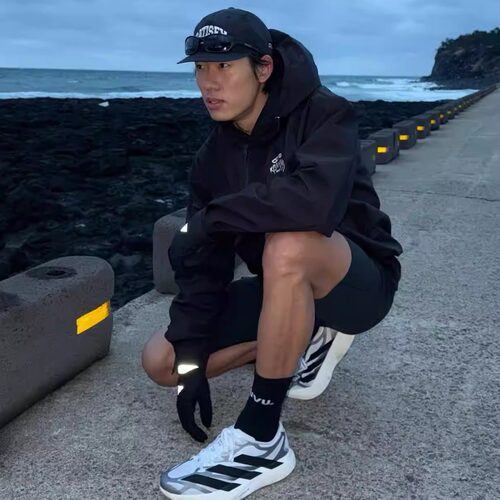 Adidas阿迪达斯男减震耐磨跑步鞋
