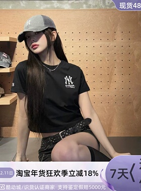 MLB女子轻便透气舒适运动短袖T恤3FTSB5153-3FTSBA143-3FTSV0553