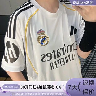Adidas男款皇马标示印花短袖T恤JF2591IT5101JJ1931JJ4182JV5918