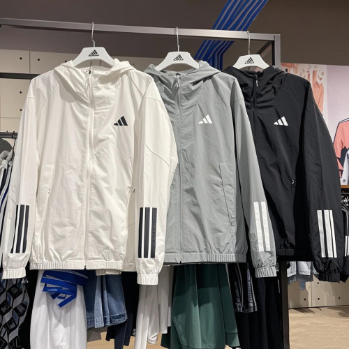 adidas阿迪达斯休闲夹克外套男装