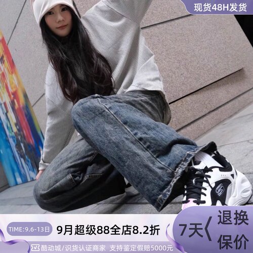 Skechers女子轻便运动休闲老爹鞋