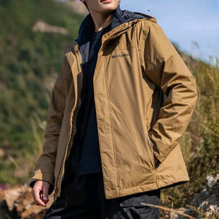 397 Columbia男子防风三合一摇粒绒外套WE3321 262 257 478 010