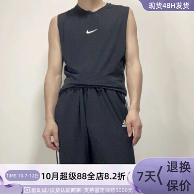 Nike男轻便透气速干训练运动背心