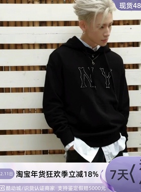 MLB男女同款王琳凯同款运动卫衣3AMTB3044-3AMTG0154-3AMTM0134