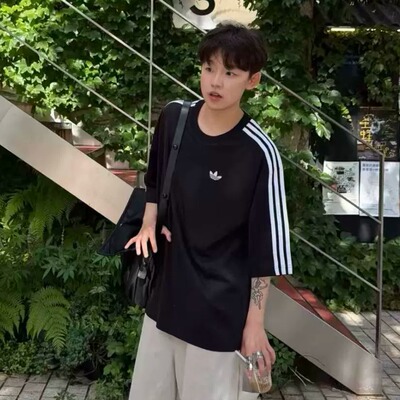 Adidas/阿迪达斯男三叶草短袖