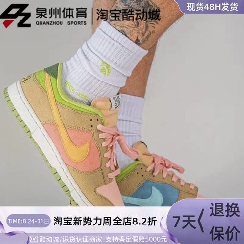 Nike男运动休闲轻便透气防滑板鞋