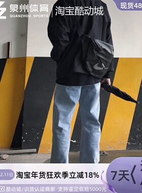 王一博同款NIKE/耐克 大容量3M反光单肩斜挎包腰包 DB4697 DC7354