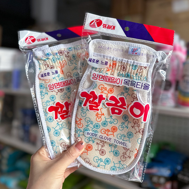 韩国搓澡巾女士搓灰家用澡巾搓灰