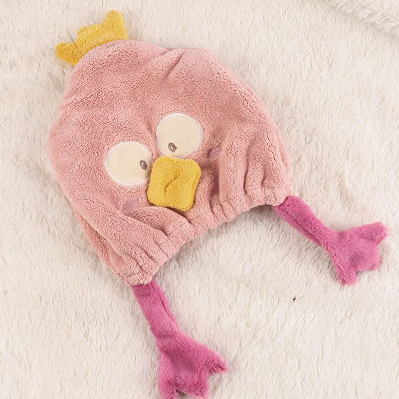 干发帽吸水速干女士高档卡通浴帽包头巾擦头发毛巾不掉毛加厚毛巾