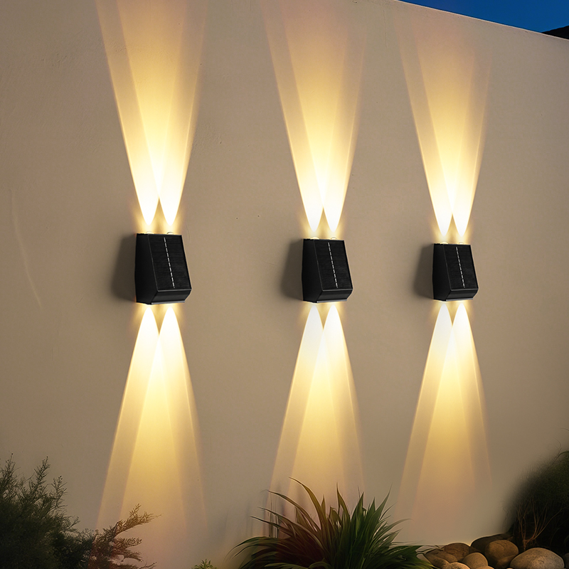 太阳能户外洗墙灯彩色光庭院