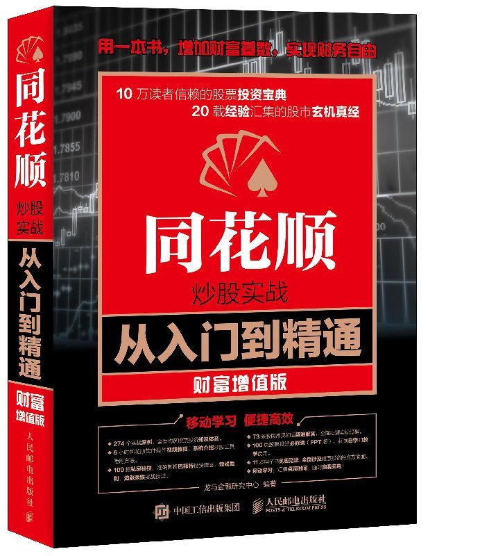 同花顺炒股实战从入门到精通 财富增值版 股票入门基础知识投资理财书籍 同花顺炒股软件使用方法操作技巧教程 K线形态分析技术书