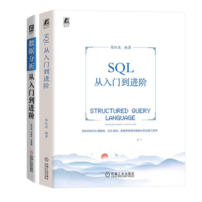 SQL从入门到进+数据分析从入门到进书籍