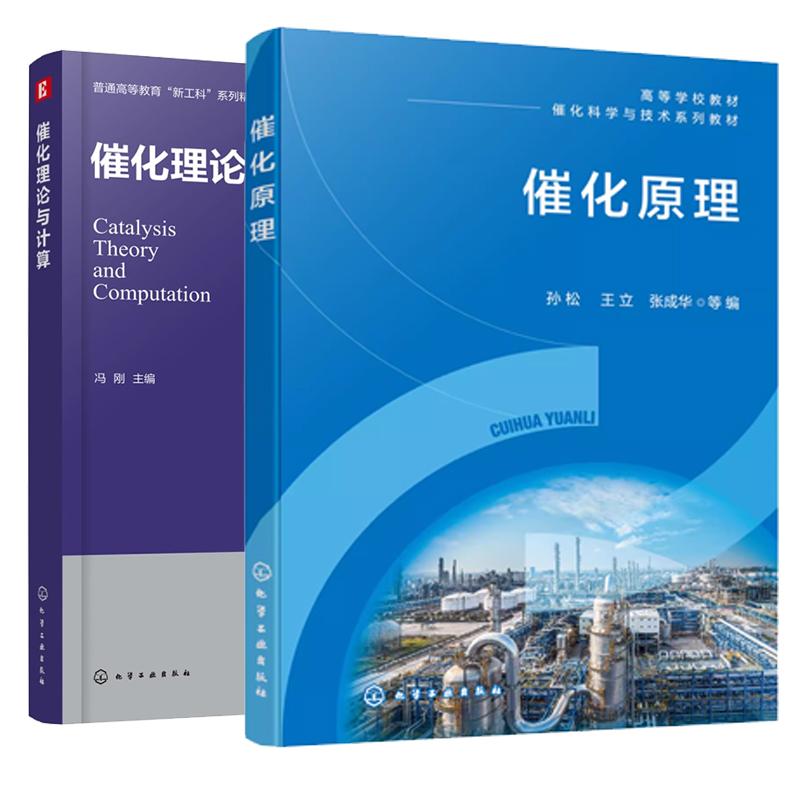 【全2册】催化原理 孙松+催化理论与计算 冯刚 工业催化理论与计算化学基础知识 催化科学与技术