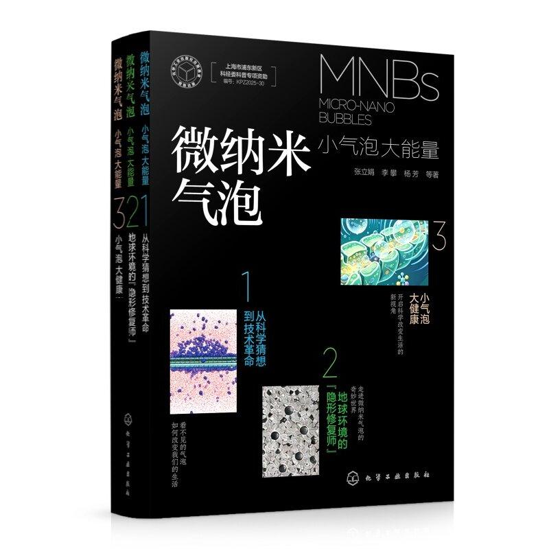 微纳米气泡 小气泡大能量 张立娟 李攀 杨芳 等 化学工业出版社9787122510471
