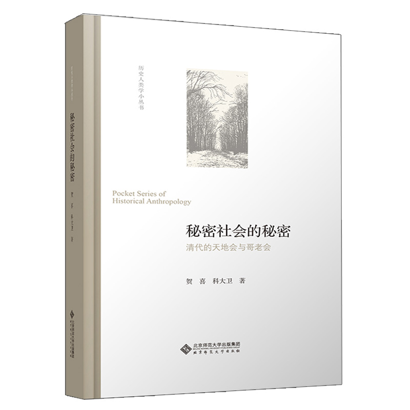 秘密社会的秘密 清代的天地会与哥老会 科大卫 贺喜 著 历史人类学小丛书 北京师范大学出版社9787303276219