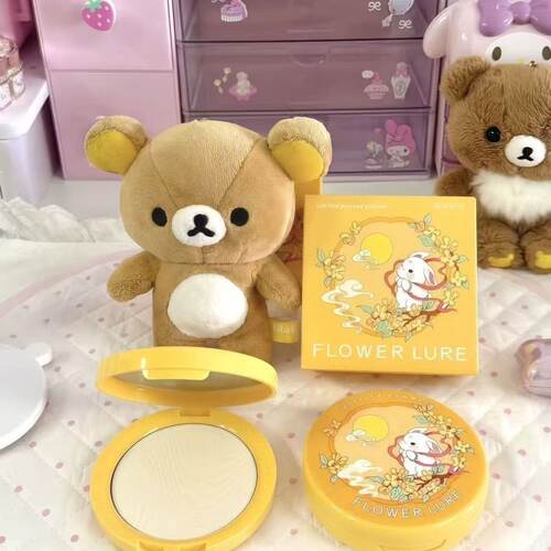 【限定款】花间颂桂兔限定粉饼定妆控油持久补妆干油皮官方正品女