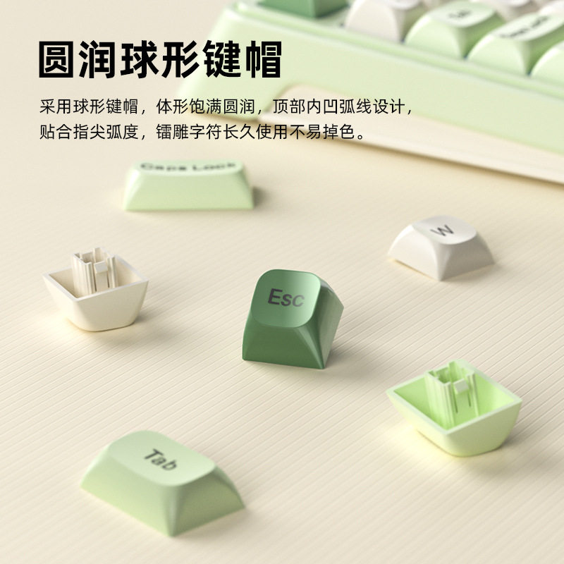 HP/惠普K120游戏键盘有线87键机械手感RGB背光三拼色电脑通用
