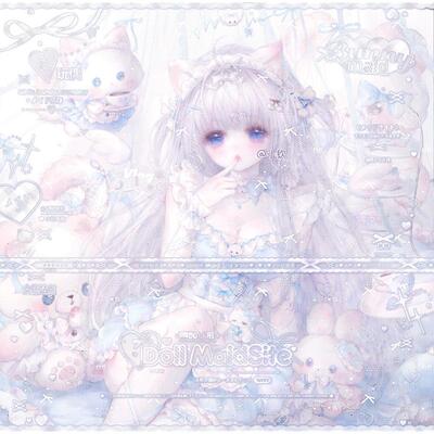 打包40张 摄入芝士扭蛋机3期 女生动漫插画头像原创圈 部分厚底纹