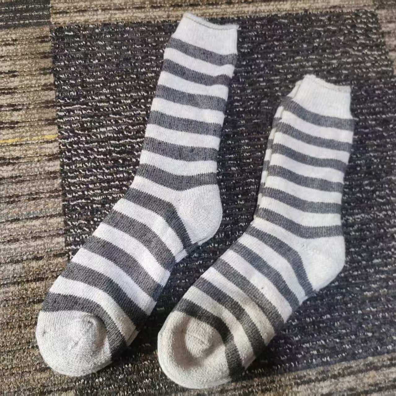 防寒保暖特厚加厚中筒袜子