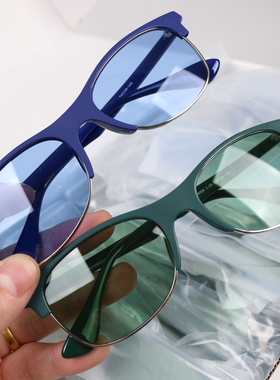 男女通用半框太阳眼镜墨镜