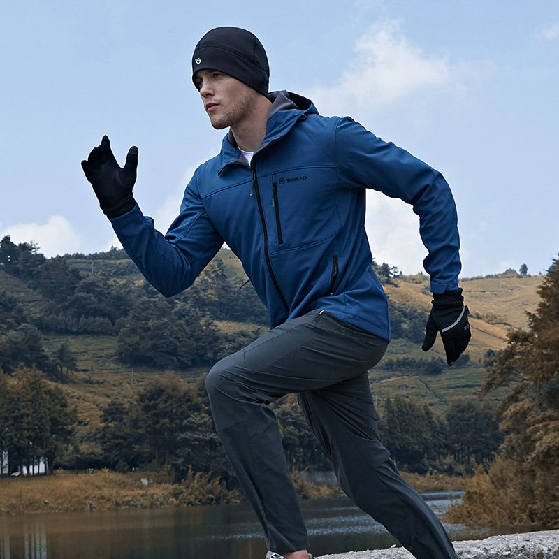 骑行户外运动加绒街头防寒帽子