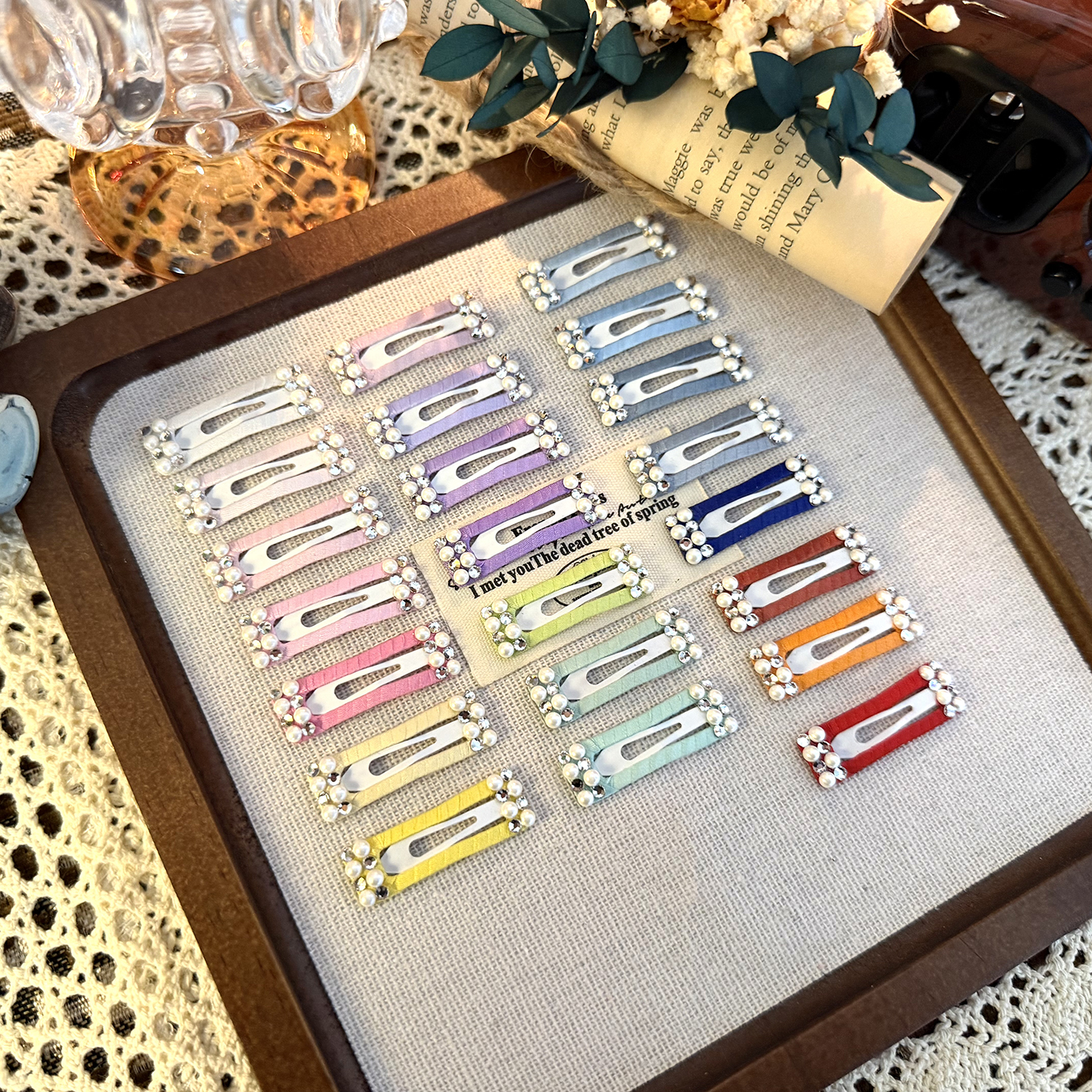 新款宠物发夹狗狗碎发夹马尔济斯