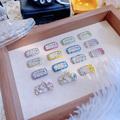 MiKi宠物发夹新款 促销 星空满钻马尔济斯狗狗发夹头饰发卡狗头饰