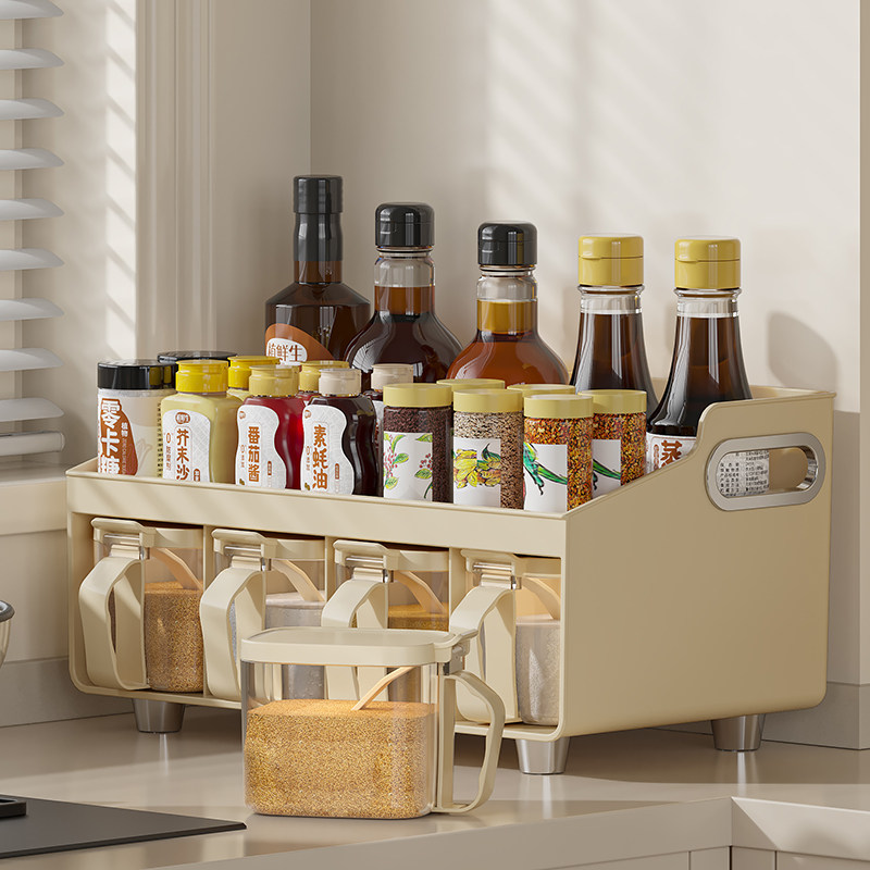 调料罐调料盒收纳盒家用厨房高端盐罐油壶组合套装佐料全套调味瓶,厨房/烹饪用具,调味瓶罐/调料研磨器,淘宝优惠券,粉丝福利购,淘宝优惠卷
