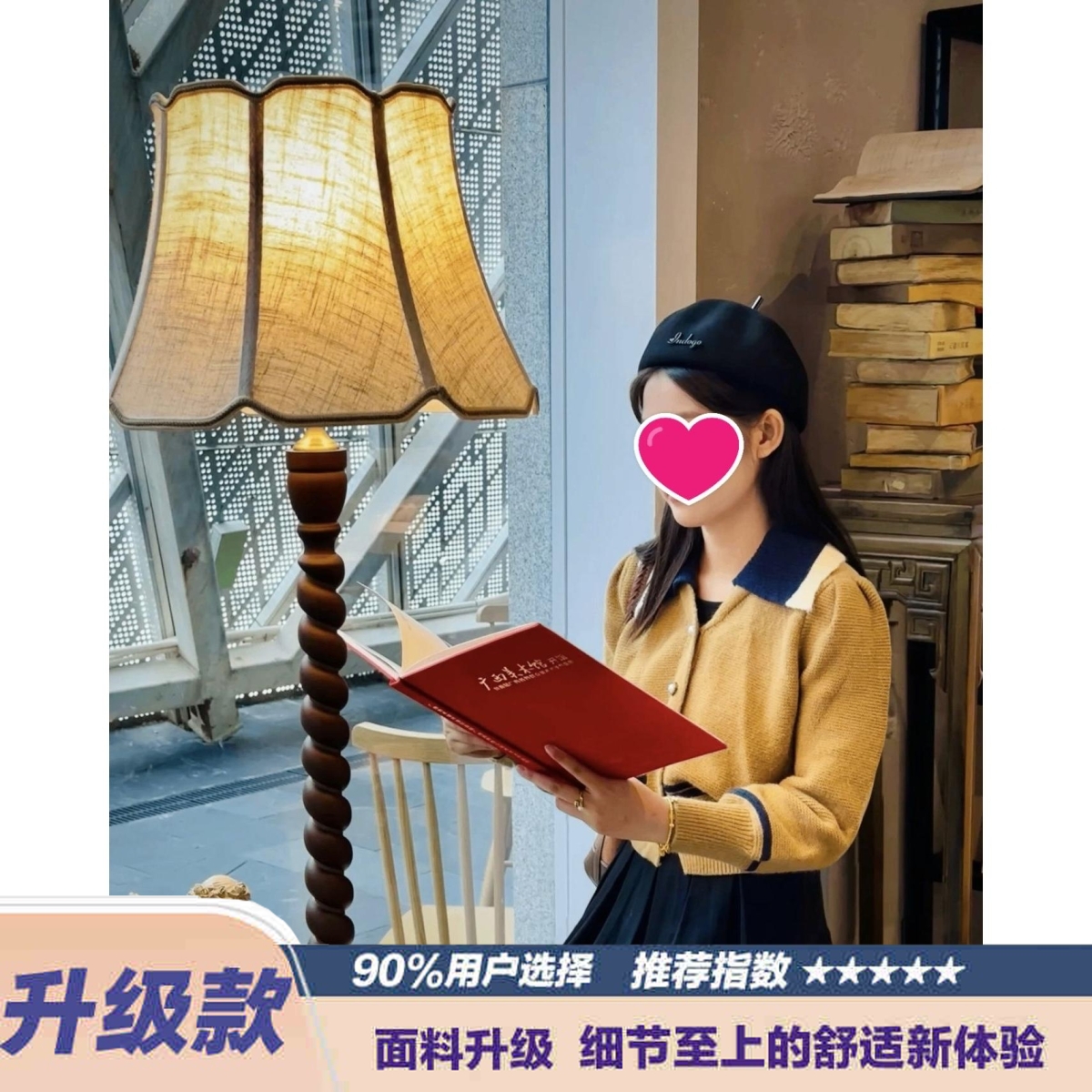 复古撞色针织开衫女2025新款秋冬法式毛衣外套设计感气质上衣显瘦