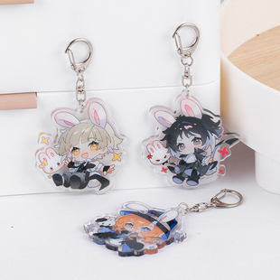 文豪野犬动漫挂件中原中也太宰治中岛敦江户川乱步芥川周边钥匙扣