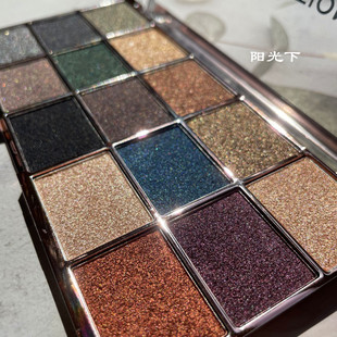 英国眼影盘makeup revolution15色眼影土豆泥湿眼影珠光哑光烟薰