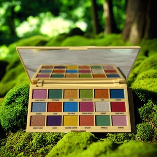 英国眼影盘makeup revolution巧克力眼影盘蜜桃橘色大地盘