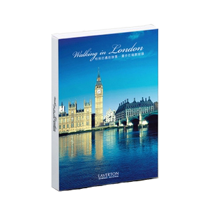 盒装英国伦敦城市旅游景点明信片塔桥大本钟风景旅行摄影纪念品卡片学生生日祝福留言贺卡照片墙布置道具卡片