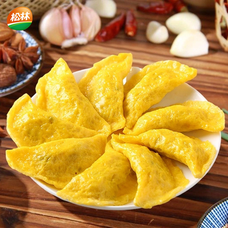 松林猪肉制品黄金蛋饺火锅麻辣烫食材210g*3份,水产肉类/新鲜蔬果/熟食,包装猪肉类预制菜,淘宝优惠券,粉丝福利购,淘宝优惠卷